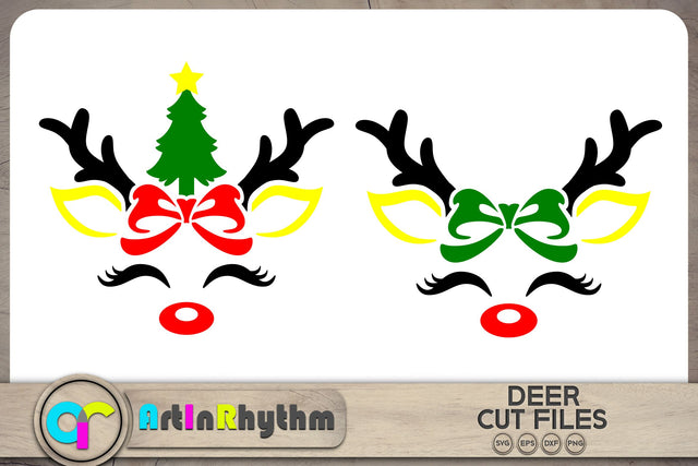 Christmas deer SVG SVG Artinrhythm shop 