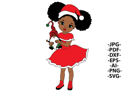 Christmas Designs Svg, Christmas Bundle Svg, Gnome Svg, Christmas Girl Svg, Litle Cute Girl Svg, Peekaboo Girl Svg, Svg Cut Files SVG 1uniqueminute 