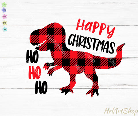 Christmas Dinosaur svg SVG _HelArtShop_ 