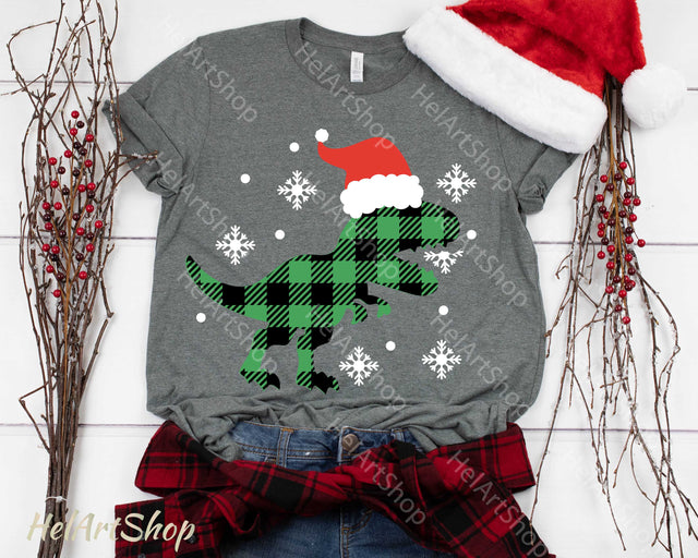 Christmas Dinosaur svg SVG _HelArtShop_ 