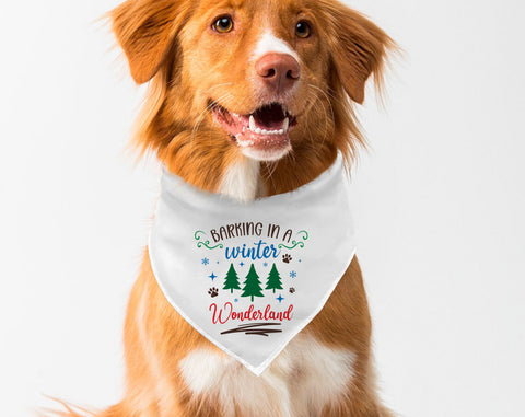 Christmas Dog Bandana SVG Bundle, 6 Designs, We Woof You A Merry Christmas SVG, Sorry Santa I Ate The Cookies SVG, Furry And Bright SVG SVG HappyDesignStudio 