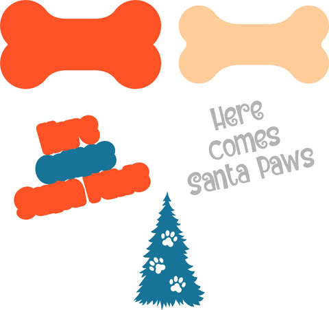 Christmas Dog Quotes SVG. Dog Papercut. Dog Bundle SVG SVG Olga Terlyanskaya 