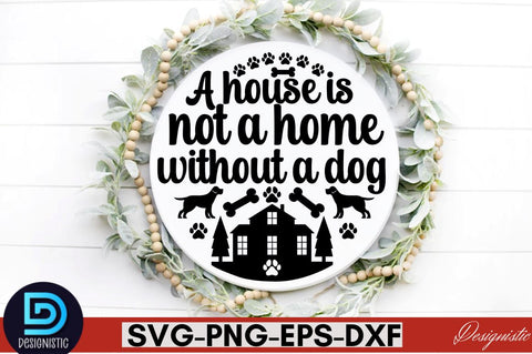 Christmas Dog Round Sign SVG Bundle, Christmas Dog Round Sign Bundle SVG DESIGNISTIC 