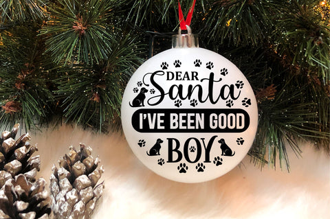 Christmas Dog Round SVG Bundle SVG Regulrcrative 