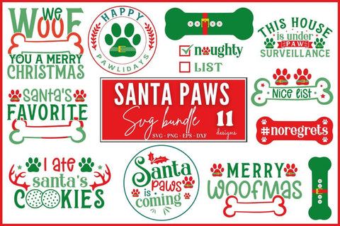 Christmas Dog SVG Bundle SVG DESIGNISTIC 