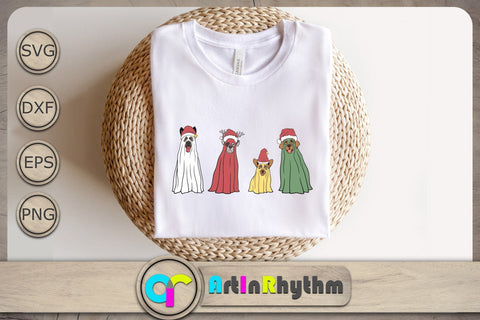 Christmas Dogs Svg, Dog Svg Bundle, Dogs Svg, Christmas Svg Bundle SVG Artinrhythm shop 