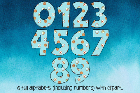 Christmas Doodle Letters PNG, Gingerbread Man Alpha Bundle Sublimation Crafty Mama Studios 