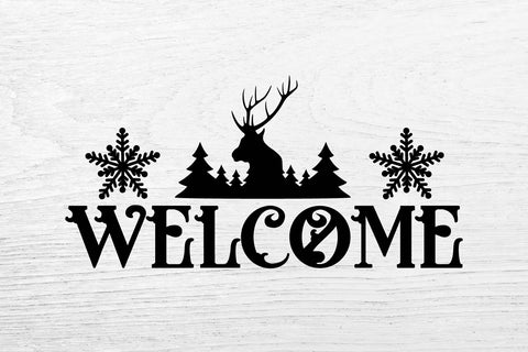 Christmas Door mat SVG. Christmas Door Sign SVG. SVG Samaha Design 