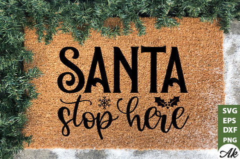 Christmas Doormat SVG Bundle SVG akazaddesign 