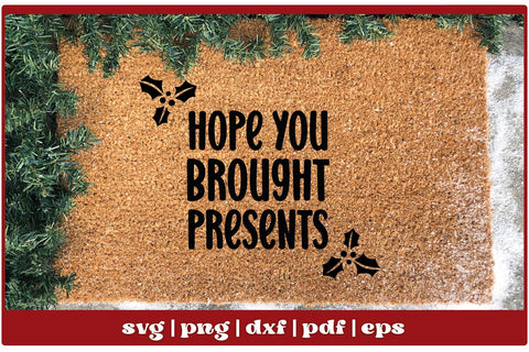 Christmas Doormat SVG Bundle SVG Decor and Dreams 