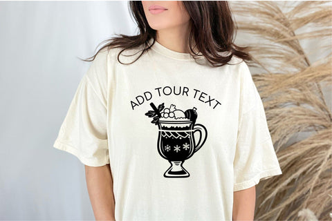 Christmas Drink SVG Cut File For Cricut SVG OrangeBrushStudio 