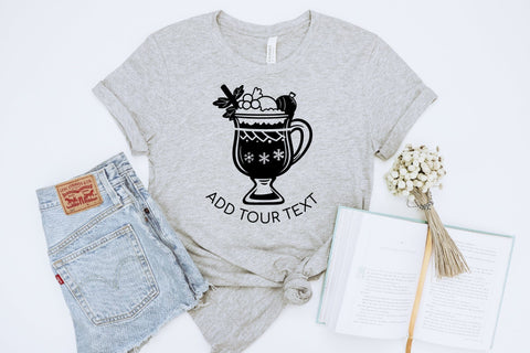 Christmas Drink SVG Cut File For Cricut SVG OrangeBrushStudio 