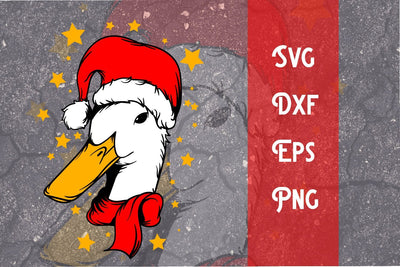 christmas duck svg, christmas svg cut file SVG dadan_pm 