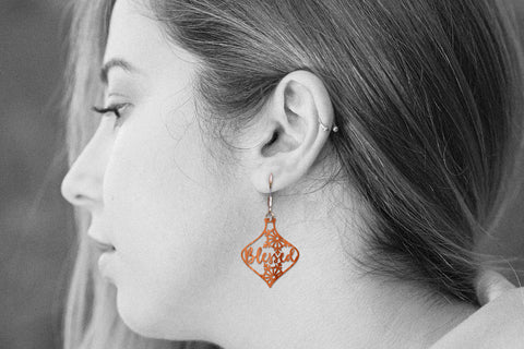 Christmas Earrings Bundle 2 - Svg Eps Ai Png Pdf SVG zafrans studio 