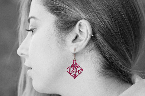 Christmas Earrings Bundle 2 - Svg Eps Ai Png Pdf SVG zafrans studio 