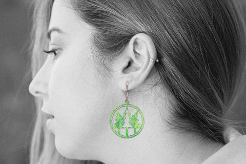 Christmas Earrings Bundle 3 - Svg Eps Ai Png Pdf SVG zafrans studio 