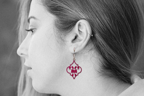 Christmas Earrings Bundle 4 - Svg Eps Ai Png Pdf SVG zafrans studio 