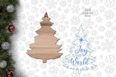 Christmas Earrings SVG Laser Cut Files | Christmas SVG SVG Cloud9Design 