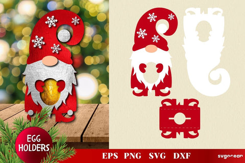 Christmas Egg Holders | Candy Holders Bundle | SVG SVG SvgOcean 