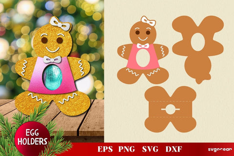 Christmas Egg Holders | Candy Holders Bundle | SVG SVG SvgOcean 