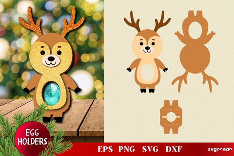 Christmas Egg Holders | Candy Holders Bundle | SVG SVG SvgOcean 