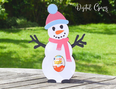 Christmas egg holders, Santa, Reindeer, Snowman, and Bear SVG Digital Gems 