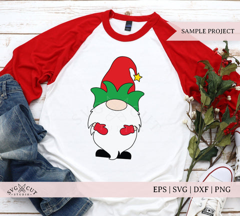 Christmas Elf Gnome SVG Files - So Fontsy