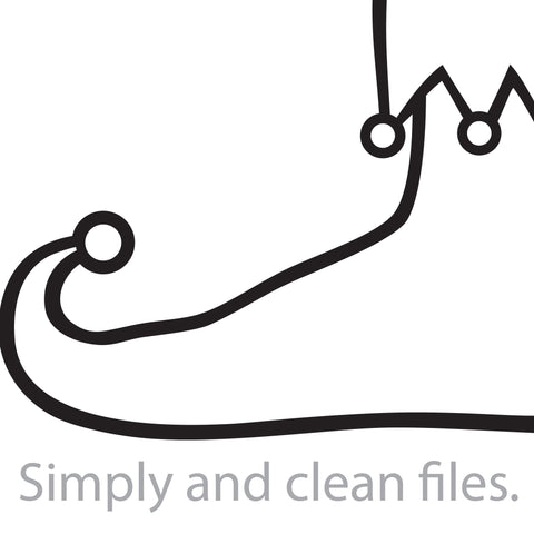 Christmas elf legs and hat SVG TribaliumArtSF 