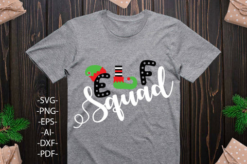 Christmas Elf Svg | Elf squad Svg | Christmas Svg | Christmas Clipat | Holiday designs Svg | Svg, Png, Eps, Pdf. Dxf files | SVG 1uniqueminute 