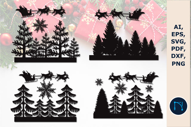 Christmas eve Ornaments SVG bundle SVG MD JOYNAL ABDIN 