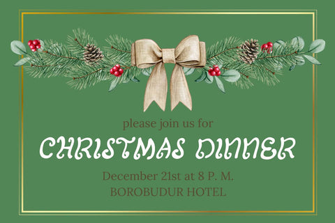 Christmas Everyday Font Prasetya Letter 