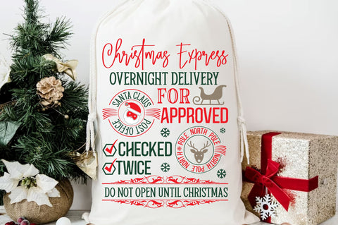 Christmas express overnight delivery SVG Design SVG Regulrcrative 