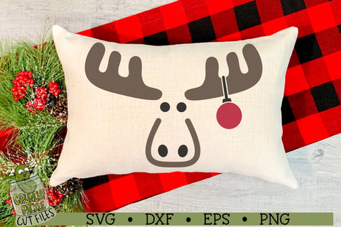 Christmas Faces - Moose SVG File SVG Crunchy Pickle 