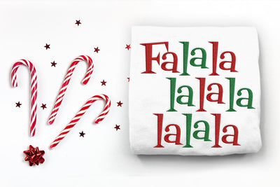 Christmas FaLaLa Embroidery Embroidery/Applique DESIGNS Designed by Geeks 