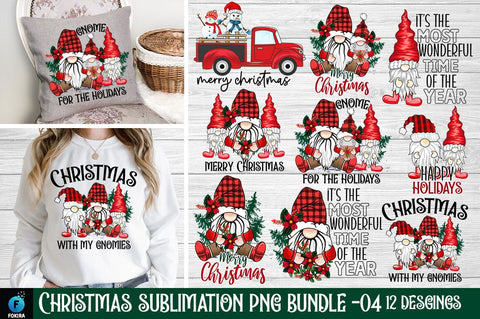 Christmas & Fall Sublimation Bundle SVG fokiira 