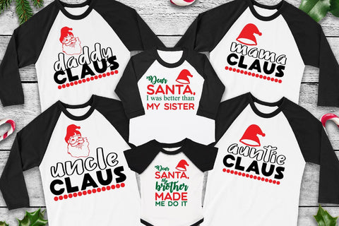 Christmas Family Matching tee svgs, Christmas svg bundle SVG Paper Switch 