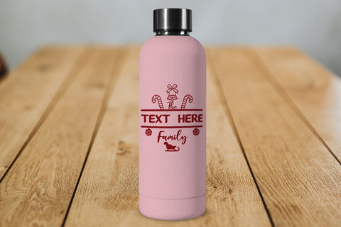 Christmas Family monogram 4 SVG zafrans studio 