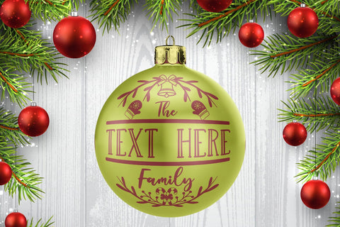 Christmas Family monogram 6 SVG zafrans studio 