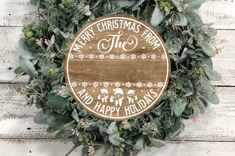 Christmas Family Name SVG Pack Bundle SVG Regulrcrative 