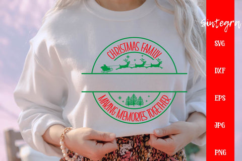 Christmas Family SVG Free For Commercial Use SVG Sintegra 