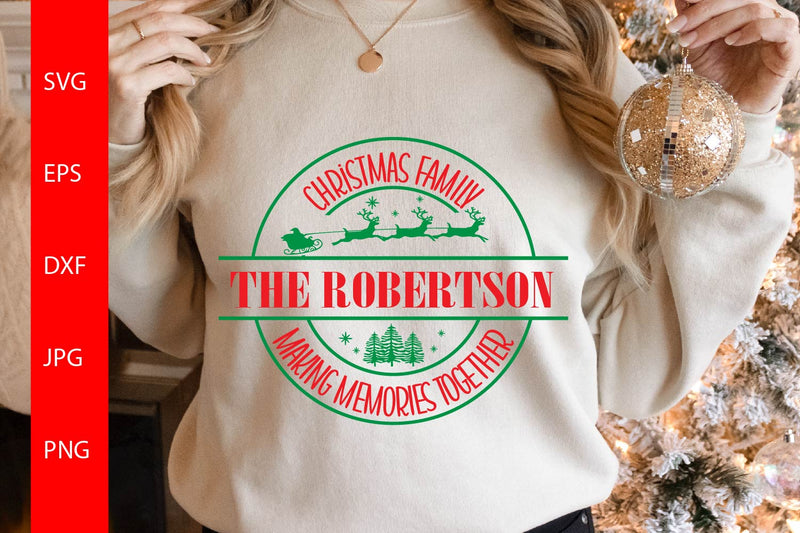 Christmas Family SVG Free For Commercial Use SVG Sintegra 