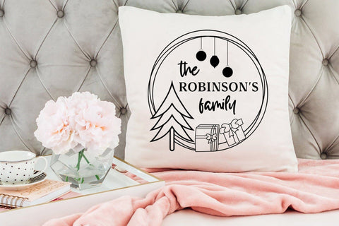 Christmas Family Wreath SVG Bundle SVG CraftLabSVG 