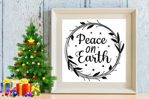 Christmas Farmhouse SVG Bundle SVG DESIGNISTIC 