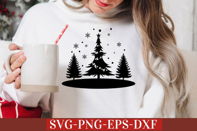 Christmas Farmhouse SVG Design SVG SVG DESIGNISTIC 