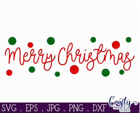 Christmas Farmhouse Svg, Merry Christmas Cut File SVG Crafty Mama Studios 