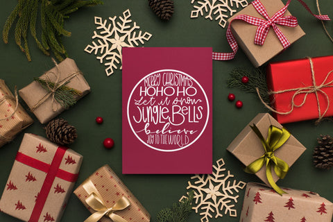 Christmas Favorites | Hand Lettered SVG Cut File | So Fontsy SVG So Fontsy Design Shop 