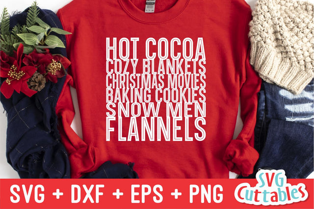 Christmas Favorites svg - Christmas Cut File - svg - eps - dxf - png - Funny - Silhouette - Cricut - Digital File SVG Svg Cuttables 