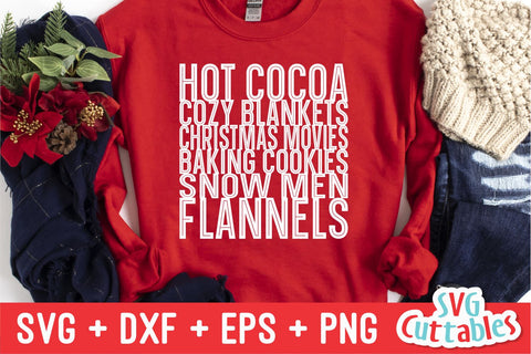 Christmas Favorites svg - Christmas Cut File - svg - eps - dxf - png - Funny - Silhouette - Cricut - Digital File SVG Svg Cuttables 