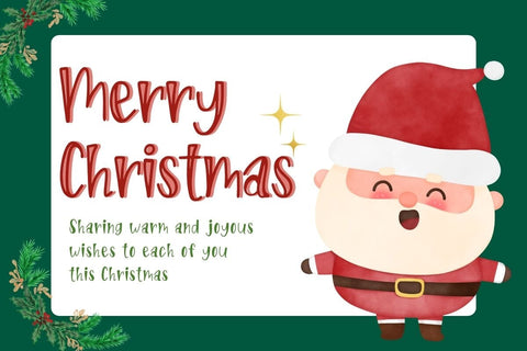 Christmas Festival Font Font AnningArts Design 