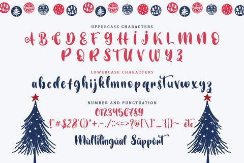 Christmas Festive Font Sakha Design Studio 